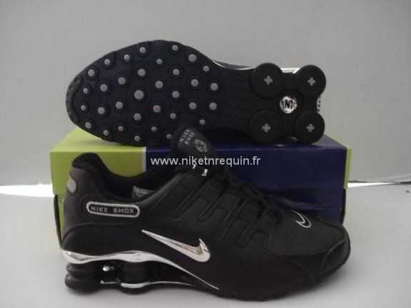 Actuelle Nz Noir Et Argente Shox